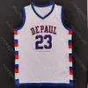 DePaul Blue Demons Basketball Jersey NCAA College Tyon Grant-Foster Courvoisier McCauley Strickland Richardson Simmons Moore Reed Romeo Weems Strus Chandler