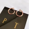 PIAGE earrings Possession series Extremely 18K gold plated sterling silver Luxury jewelry high quality hot brand Sunlight exquisite gift ROSE earring