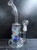 Glas recycler water bong tornado bongs waterpijpen unieke waterpijp bedwelmende dab rigs waterpijpen Shisha met nagelkoepel zeusart shop