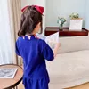 Meninas bebê algodão pólo vestido verão crianças meninas lapela vestidos crianças mangas curtas casuais tops