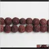 Drop Delivery 2021 Multi Color Lava 8Mm Natural Volcanic Rock Round Loose Beads Diy Jewelry Bracelet Making Volcano Stone Bead Ovg4E