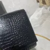 5A Borse a tracolla con tracolla a catena da donna di alta qualità Borsa a tracolla con borsa da donna Borse di design Borsa in vera pelle Portafogli zaino borsa da donna MM Nero