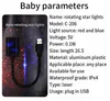 Bil USB Ambience Laser Inredning Roterande Ljus Tak Dekoration Lampa Atmosfär Stjärnprojektion Lights Night Starry Lampor C208 C206