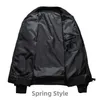 Phoenix Embroidery Spring Jacket Men Warm MA-1 Bomber Coat Cotton Padded Long Sleeve Hip Hop Baseball Clothing Winter 211014