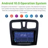 Android 10.0 2DIN Car dvd Unità di Testa Radio Audio GPS Lettore Multimediale Per Renault Logan 2 2012-2019 Sandero 2 2014 - 2019