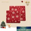 Kerst Sjaal Kind Sneeuwvlok Pure Katoenen Sjaal Winter Rode Breien Warm Leuke Ouder-Kind Lange Sjaals Gift voor Jongen Girl Kids Factory Prijs Expert Design Quality