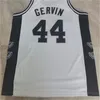 37403740rare Basketball Jersey Men Youth women Vintage Circa 1982 George Gervin 44 white Size S-5XL custom any name or number