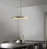 Northern European Restaurant Hängsmycke Lampor LED Enkel Single-Head Round Table för matsal Belysning