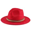 Fedoras – chapeau en feutre pour hommes et femmes, casquette Panama, Jazz, automne, hiver, 2021