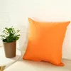 Pillowcase Pure Färg Polyester Vit Pillowcover Kuddehölje Kuddefodral Blank Julinredning Gift 45 * 45cm WLL456