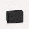 M80151 CLA CLEA WALLET M80152 Designer-Damen-Empreinte-Leder-Kurzkompakte Zippy-Münzengeldbörse mit Reißverschluss, Kreditkartenhalter, Schlüsseltasche2226