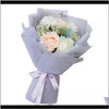 Kunsten, Home Gardentanslucent Bloemen Wikkelpapier Blad Gift Verpakking Floral Bouquet Koreaanse stijl Romantische geschenken Bruiloft andere kunsten en