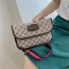 2023 Purses Clearance Outlet Online Sale Off Bag women's bag new fashion wide shoulder strap small square holding envelope Single Shoulder Messenger