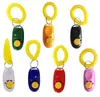 Dog Button Clicker Pet Sound Trainer avec bracelet Click Training Tool Guide d'aide Pets Dogs Supplies DH4878