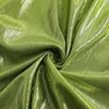 캐주얼 드레스 녹색 긴 소매 이브닝 파티 드레스 섹시한 고삐 할로우 밖으로 가운 여성 2022 가을 주름 주름 높은 분할 맥시
