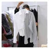 Patchwork a righe coreano Moda Donna Camicie Camicette Primavera manica lunga abbottonata Ladies Top Chic Blusas Mujer 210514
