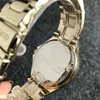 Marque Watch for Women Lady Girl Colorful Crystal Style Metal Steel Band Quartz Quartz Gsins GS101355117