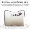 Car Pillow Seat Headrest Auto Slow Rebound Guard Lumbar Pillow Set Memory Cotton Protector Neck Rest Head Support For Universal