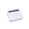 Smoking Accessories 70mm Portable Cigarettes Storage Boxes Metal Wood Grain Automatic Cigarette Maker Set Tobacco Box