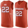 NIKIVIP Syracuse Orange College #22 Dave Bing Basketball Jersey #23 Frank Howard Malachi Richardson Mens Sydd anpassade nummernamntröjor