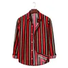 Hawaiian Leisure Stripe Shirt 2022 Comfortabele Casual Mannen Jurk Shirts Lange Mouw Camisa Masculina Tuxedo Heren