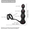 vibrierender Butt Plug Prostata-Massagegerät Sexspielzeug für Männer vibrierende drahtlose Fernbedienung männlicher Vibrator Produkte für Erwachsene