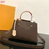 Handväskor berömda klassiska kvinnliga väskor damer handväska stor kapacitet axel tyg dag koppling väska plånbok ms.