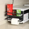 1/2 camada de cozinha de cozinha magnética suporte de armazenamento de refrigerador alimento prateleira de suporte de alimentos