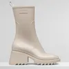 Betty Boots Betty Boots PVC Women Boot Beeled Leather Leather Rain Rain Boot Boot Platfor