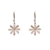 Dangle Kroonluchter Micro Pave Oorbellen Mooie Nieuwe Mode Zirkoon Opal Daisy Flower Pendientes Mujer Birthday Geschenken