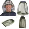 Anti-Mosquito Cap Travel Camping Bees Mosquito Sugifect Hat Bug Mesh Head Net Face Protector Pest Control Party Hats CyZ3196
