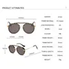 Fashion Double Bridge Aviation Fishing Sonnenbrille Frauen übergroß