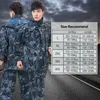 QIAN impermeable profesional adulto al aire libre impermeable más grueso equipo de agua pesada moda ropa deportiva impermeable impermeable 210320