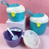 赤ちゃんミルクパウダーボックス乳児の摂食容器新生児の食品収納箱粉のディスペンサーの子供幼児スナックポータブル20220303 H1