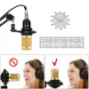 Kit de microphone à condensateur professionnel BM 800 Studio enregistrement vocal karaoké Microfone avec support de micro de carte son pour ordinateur PC