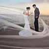 Свадебные вуали 2023 3 м/5 млн. Женщины White Trainling Long Wedding Veil Минималистская простая роскошная собор брак