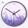 Luxo Criativo Relógio De Parede Art Simple Metal Original Cor Silent Quartz Sala de Estar Relógio de Parede Reloj Pared Decoração Home ZP50WC H1230