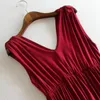 Maternity Dresses Women's Comfortable Casual Daily Wear Pregnant Solid Color Dress Modal Cotton For Part Gown Po Shoot