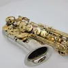 MARGEWATE Alto Saxophone haute qualité en laiton Tube corps or laque clé perle bouton Eb Tune Sax Instrument avec embout