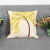 Embroidery Flowers Pattern Throw Pillow Cushion Cover Home Decoration Sofa Bed Decor Decorative Pillowcase 5401 Q2