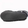 Plaid Button Colors Cotton Home Slippers of Soft Warm Plush Slipper Indoor Women And Men Shoes Large Size 44