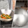 Pentole 1pc Padella per uso domestico Wok Pentola da cucina binaurale