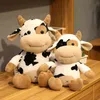 1pc 30-65CM lindo ganado de peluche de juguete de peluche Kawaii leche vaca animales suaves muñeca almohada para niños niñas bonitos regalos de boda y cumpleaños