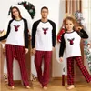 Familie Bijpassende Kerst Pyjama Moeder Kinderkleding Sets Kinderen Nachtkleding Kinderpyjama Moeder Dochter Elf Herten Pjs 2109299543889