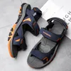 Trendy Men's Sandals Summer Lady flip-flops Breathable Gentlemen Flip Flops Soft Bottom Sandy beach shoes