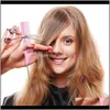 220X30Mm Pink FineTooth AntiStatic Rat Tail Comb Metal Pin Hair Styling Tool Hair Salon Beauty Use 4Kuhj M5Jq75154296