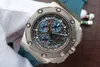 JF 26568 Montre de Luxe Mechanical Watches 44mm 3126 Movement Titanium Luxury Watch Wristwatches Waterproof