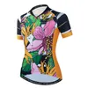 Racing jassen fiets shirts fietsen jersey vrouwen zomer korte camisas ciclista mtb jas mallot ciclismo mujer veranoracing