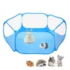 Cat CarriersCrates Houses High Quality Oxford Cloth Dog House Tent Foldable Portable Pet Playpen Large Outdoor Hexagon Fences W2375797