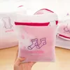 Zipper maillage pliable à linge épais combinaison du sac de soutien